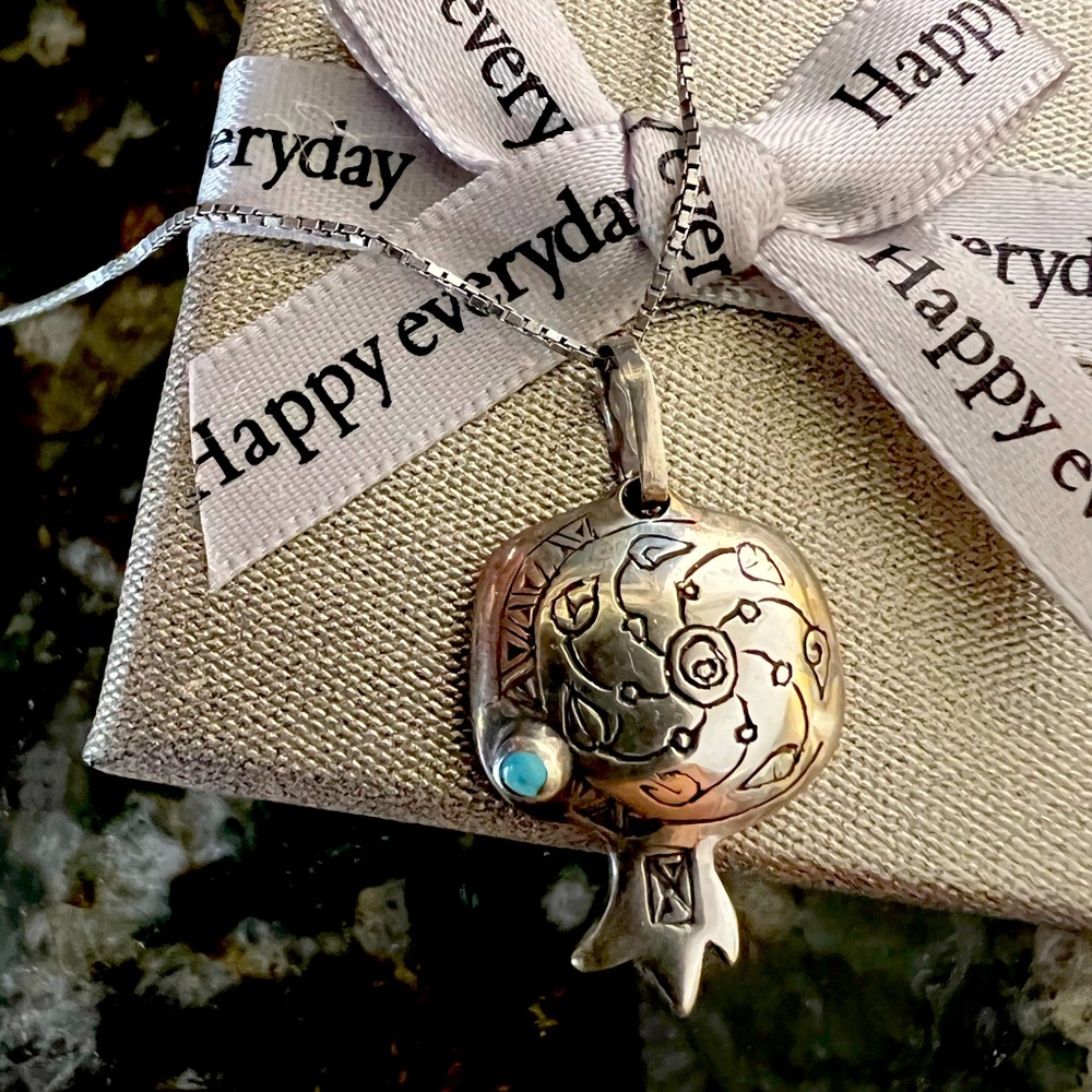 Pomegranate necklace
